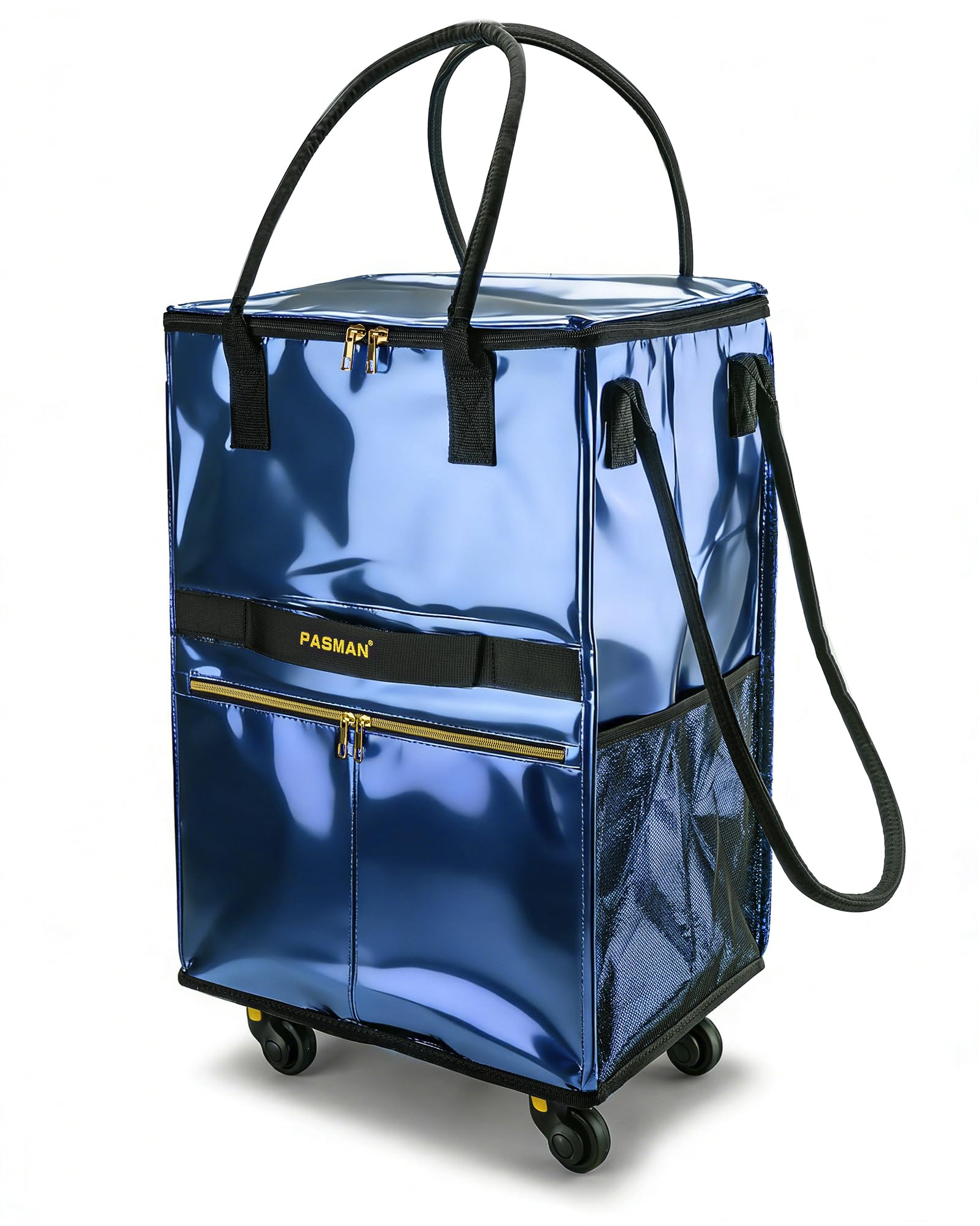 Amazon.com - Reusable Grocery Bag on 5 Wheels, Foldable Rolling